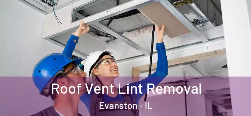 Roof Vent Lint Removal Evanston - IL